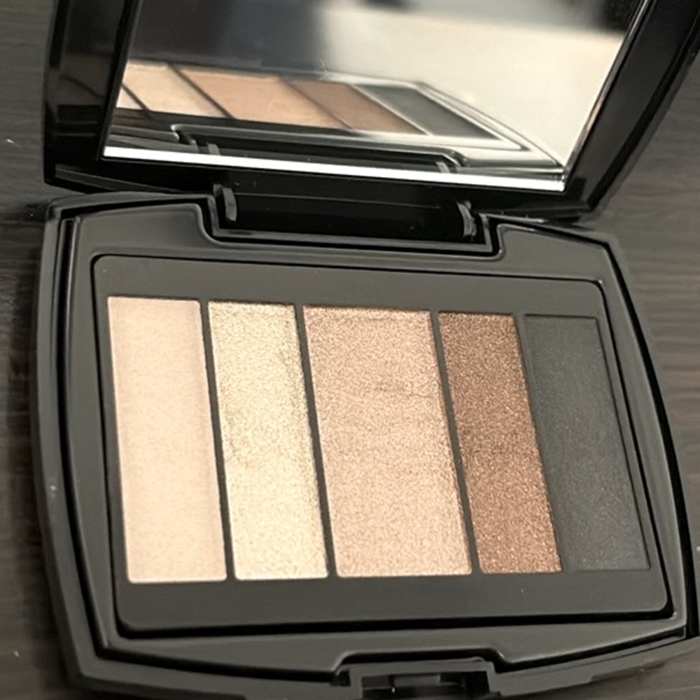 NEW [Lancome] Satin Sable Color Design 5-Shade Eyeshadow Pallet Compact 0.07 oz. - Picture 6 of 9